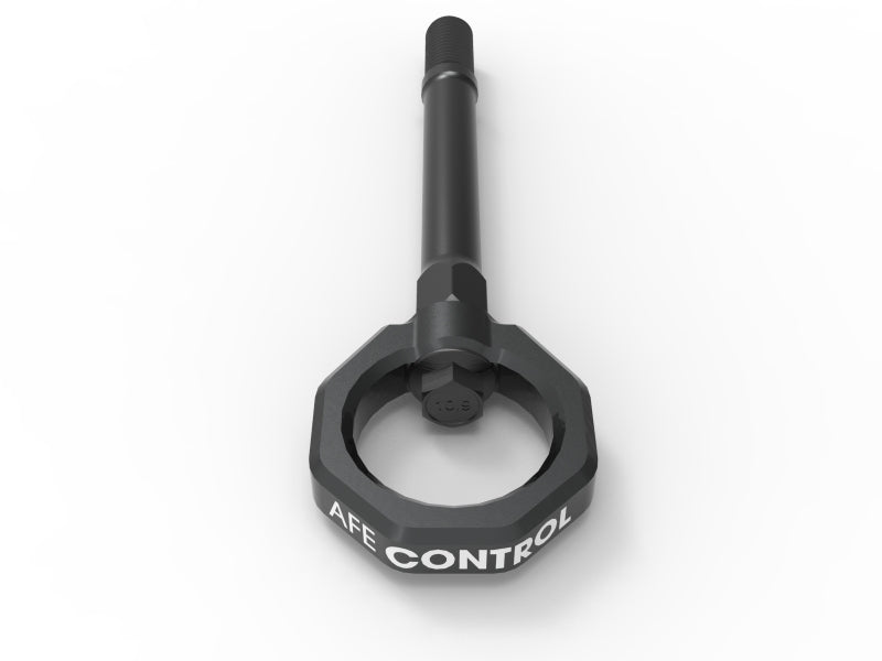 aFe CONTROL Front Tow Hook Chevrolet Corvette (C8) 20-25 V8-6.2L- Gray
