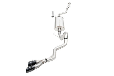 Corsa 24-25 Toyota Tacoma (2.4L Turbo) Sport Cat-Back - 4in Black Tip