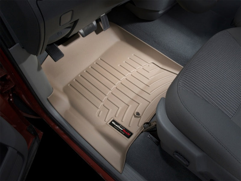 WeatherTech 02-06 Dodge Ram 1500 Pickup QuadCab Front FloorLiner - Tan