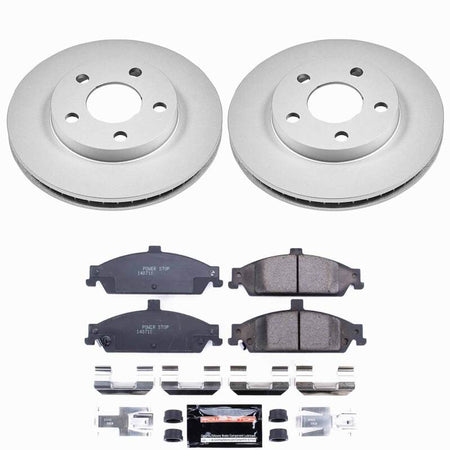 Power Stop 04-05 Chevrolet Classic Front Z23 Coated Brake Kit