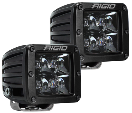 Rigid Industries D-Series Midnight Edition - Spot - Set of 2