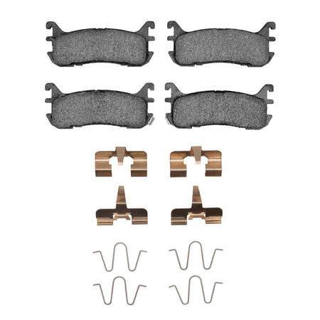 DFC 99-05 Mazda Miata (NB) Rear 5000 Advanced Ceramic Brake Pads and Hardware Kit