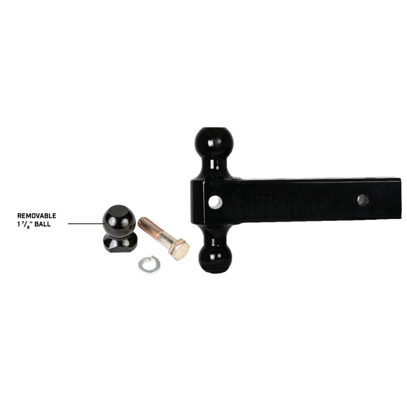 Gen-Y 2.5in Shank 21K Extended Dual-Ball Mount 12in length