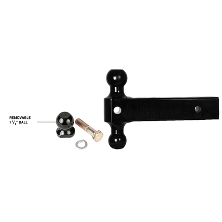 Gen-Y 2.5in Shank 21K Extended Dual-Ball Mount 12in length