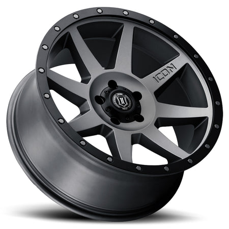 ICON Rebound 20x9 / 6x5.5 / 16mm / 5.625in BS Titanium Wheel