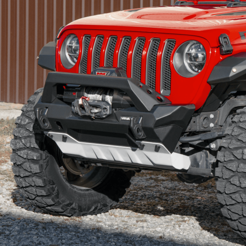Rival 2007-2026 Jeep Wrangler 2020-2026 Jeep Gladiator Front Aluminum Bumper