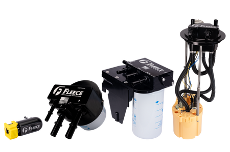 Fleece Performance 17-24 Ford F-250 6.7L Short Bed Complete Fuel System Upgrade Kit w/Lift Pump