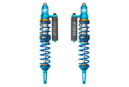 King Shocks 2022+ POLARIS RZR PRO R 3.0 Front Coilover Finned Reservoir Shock w/2.5 Adjuster -Single