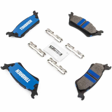 Timbren 15-20 Ford F-150/Lobo BES Severe Duty Semi-Metallic Brake Pads - Rear
