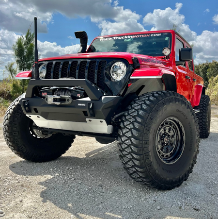 Rival 2007-2026 Jeep Wrangler 2020-2026 Jeep Gladiator Front Aluminum Bumper