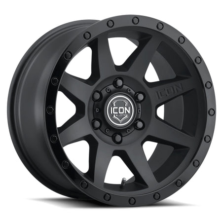 ICON Rebound 20x9 / 5x150 / 16mm / 5.625in BS Double Black Wheel
