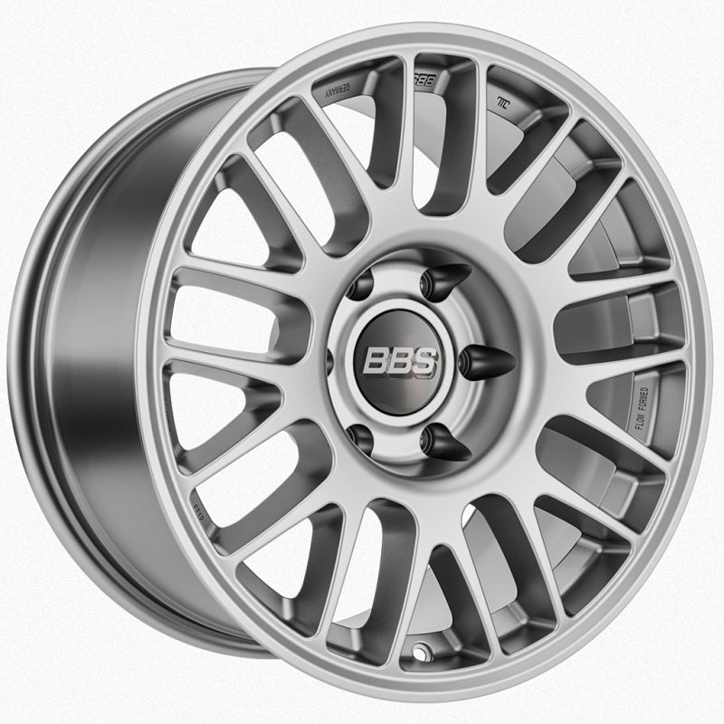 BBS TS-M 17x9in - 6x135 - 87.1 CB - ET0 - Satin Silver Wheel