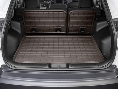 WeatherTech 19-22 Jeep Cherokee KL (w/Cargo Floor in Highest Pos) Seatback Cargo Liner HP - Cocoa