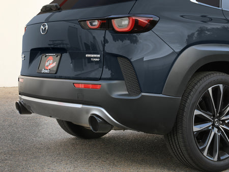 aFe 2023+ Mazda CX-50 Takeda 2.5in 304 SS Axle-Back Exhaust System w/ Black Tips