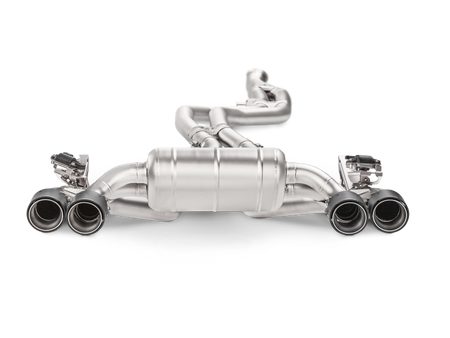 Akrapovic 16-17 BMW M2 F87 (Excl M2 Competition) Evolution Line Cat Back (Titanium) w/Carbon Tips