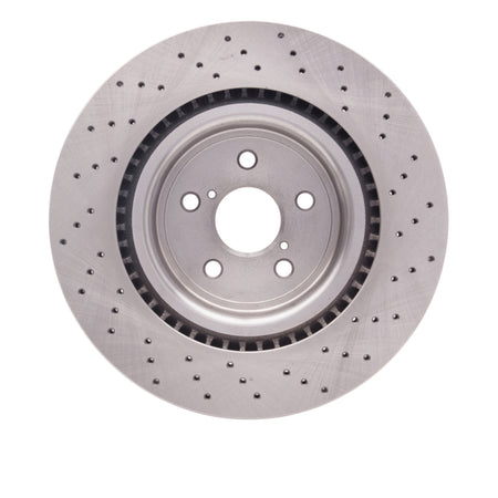 DFC 08-14 Lexus IS F Front Drilled Brake Rotor