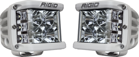Rigid Industries D-SS - Flood - Set of 2 - White Housing