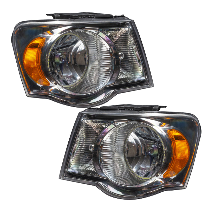 Oracle 07-09 Dodge Durango SMD HL - Chrome - ColorSHIFT w/ Simple Controller