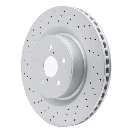 DFC 08-14 Lexus IS F Front Drilled Hi-Carbon Alloy Geomet Coated Rotor