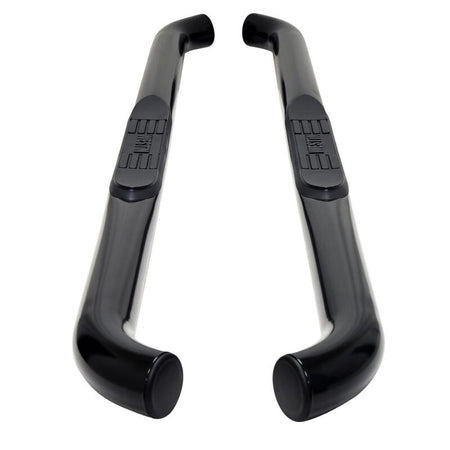 Westin 24-26 Toyota Tacoma Xtra Cab E-Series 3 Nerf Step Bars Black