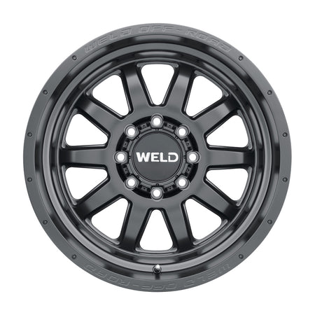Weld Off-Road W101 20X12 Stealth 6X135 6X139.7 ET-44 BS4.75 Satin Black 106.1