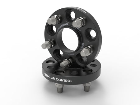 aFe Control Forged Aluminum Wheel Spacers 5x108 CB 63.4 20 MM- 20-24 Ford Edge ST