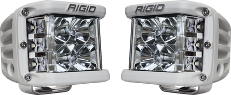 Rigid Industries D-SS - Flood - Set of 2 - White Housing