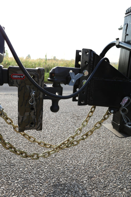Gen-Y Admiral Bumper Coupler w/SnapLatch 20K Capacity 2K TW - Flat Plate Mount