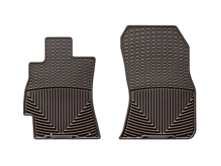 WeatherTech 2014+ Subaru Forester Front Rubber Mats - Black
