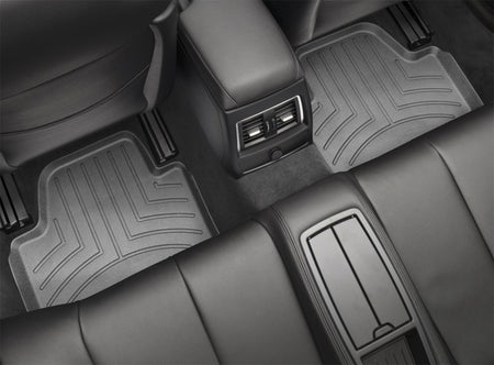 WeatherTech 14+ BMW 4-Series Rear FloorLiner - Black
