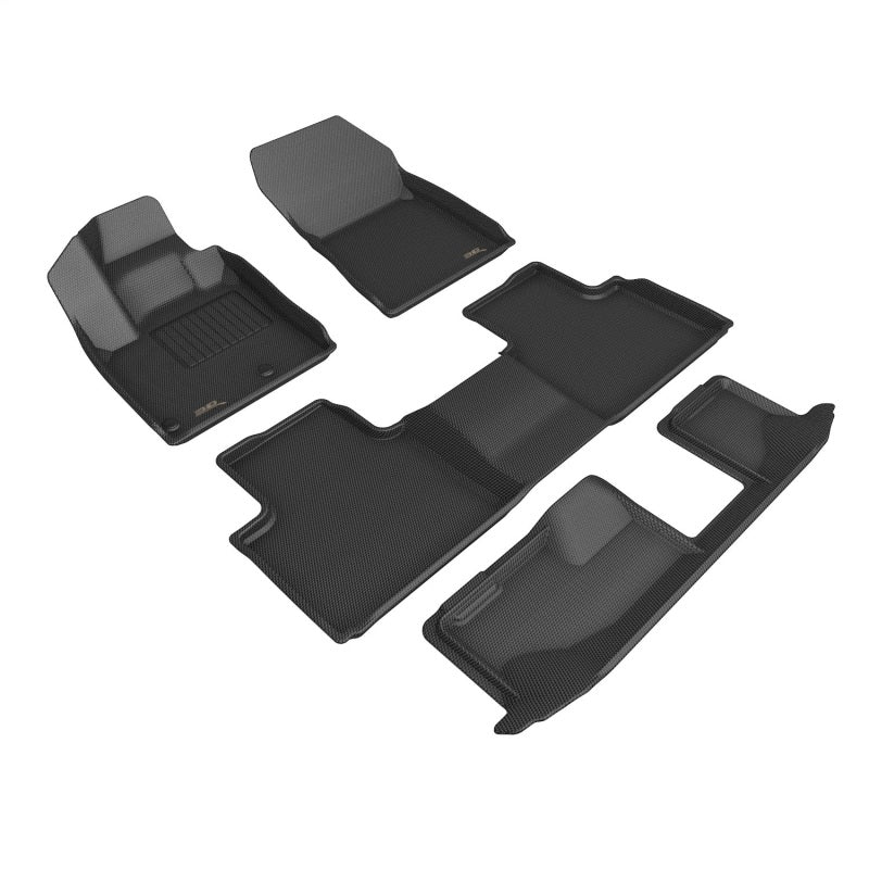 3D MAXpider 22-24 Mitsubishi Outlander Kagu Black R1 R2 R3