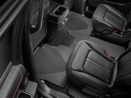 WeatherTech 2018+ Lincoln Navigator / Navigator L Rear Rubber Mats - Black