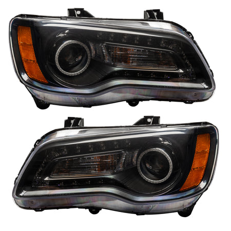 Oracle 11-14 Chrysler 300C SMD HL - Black - NON HID - DRL - w/o Controller