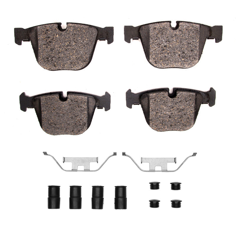 DFC 02-13 BMW 1 Series M Rear 5000 Advanced Low Metallic Brake Pads and Hardware Kit