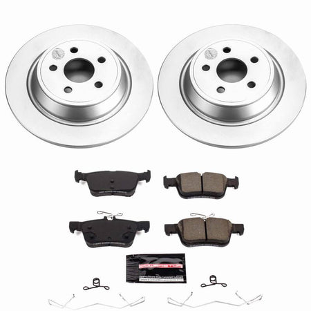 Power Stop 15-21 Ford Edge Rear Z23 Coated Brake Kit