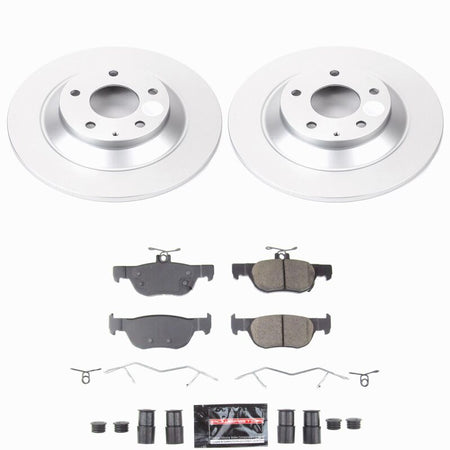 Power Stop 20-23 Mazda CX-30 Rear Z23 Coated Brake Kit
