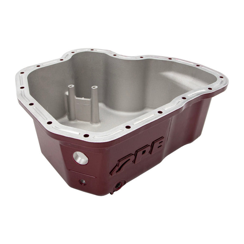 Wehrli 11-16 GM Duramax WCFab X PPE High Capacity Aluminum Oil Pan - Bengal Grey