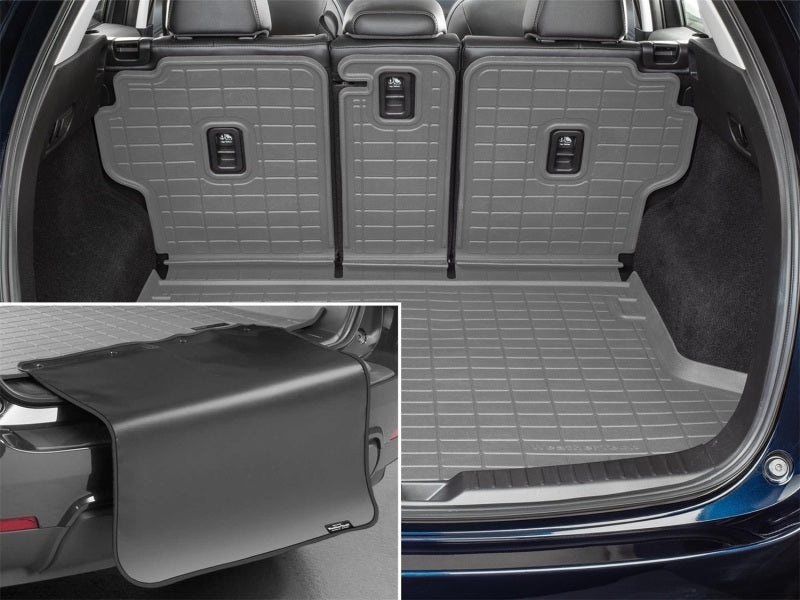 WeatherTech 17-21 Mazda CX-5 Seatback Cargo Liner HP w/Bumper Protector - Grey