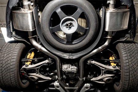 Corsa 2021-2025 Dodge Durango SRT Hellcat Cat-Back 2.75in Dual Rear Exit Sport 4.5in Black PVD Tips