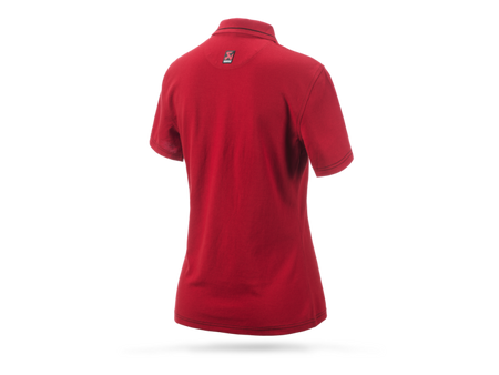Akrapovic Corpo Polo Red Womens - L