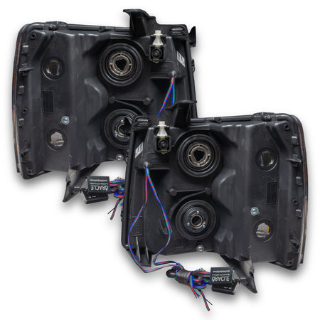 Oracle 07-13 Chevrolet Silverado SMD HL - Square - ColorSHIFT w/ BC1 Controller