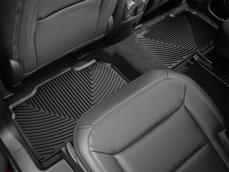 WeatherTech 2020+ Ford Explorer Rear Rubber Mats - Black
