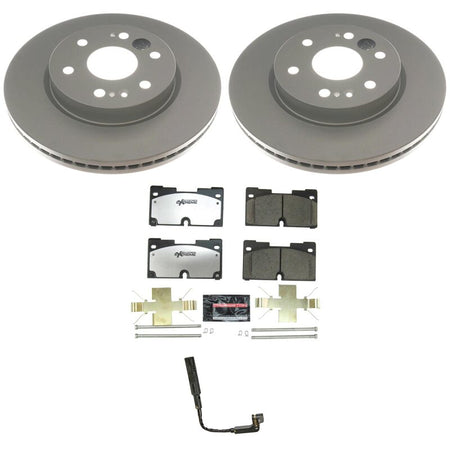 Power Stop 21-24 Cadillac Escalade Front Z36 Coated Truck & Tow Brake Kit