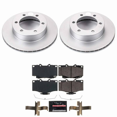 Power Stop 95-02 Toyota 4Runner Front Z23 Coated Brake Kit