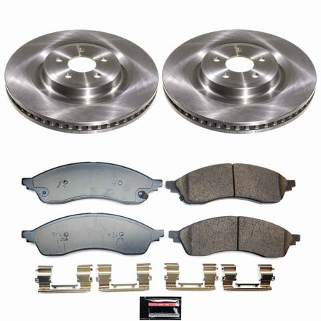Power Stop 21-24 Ford Edge Front Autospecialty Brake Kit