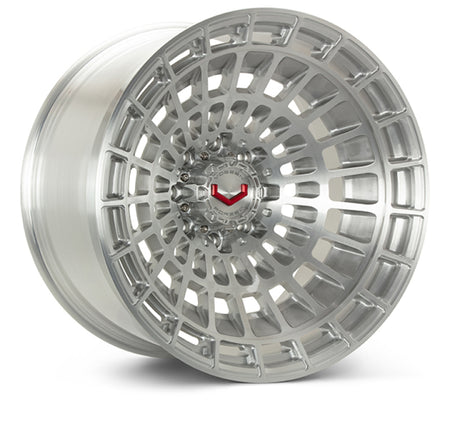 Vossen LCX-04 24x12 - 8x170 - ET44 - Ultra Deep - 125.1 - Brushed Gloss Clear Wheel