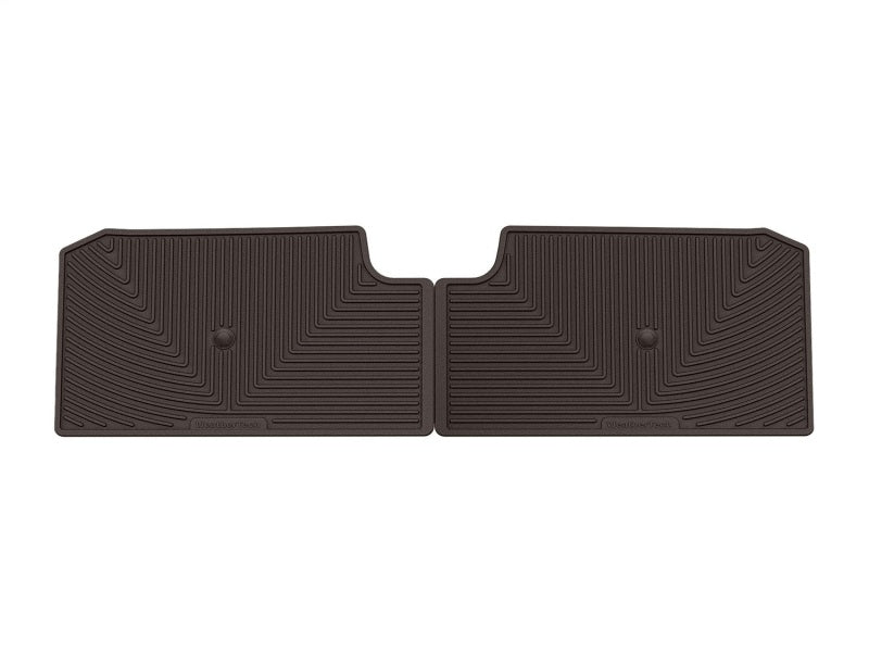 WeatherTech 2021+ Toyota Sienna Rear Rubber Mats - Cocoa