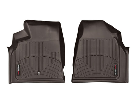 WeatherTech 08-16 Buick Enclave Front FloorLiner - Cocoa (Fits Vehicles w/ Oval Twist Retention)