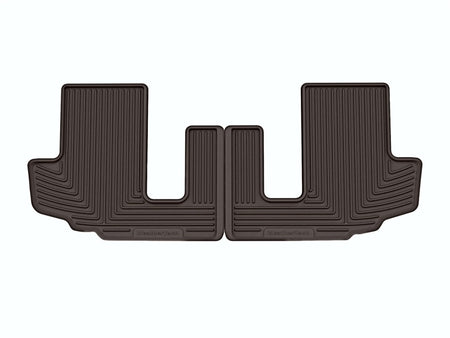 WeatherTech 2020+ Toyota Highlander Rear Rubber Mats - Cocoa