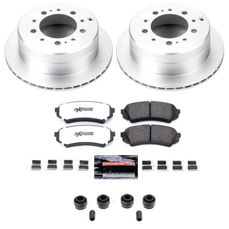 Power Stop 98-07 Lexus LX470 Rear Z36 Coated Truck & Tow Brake Kit